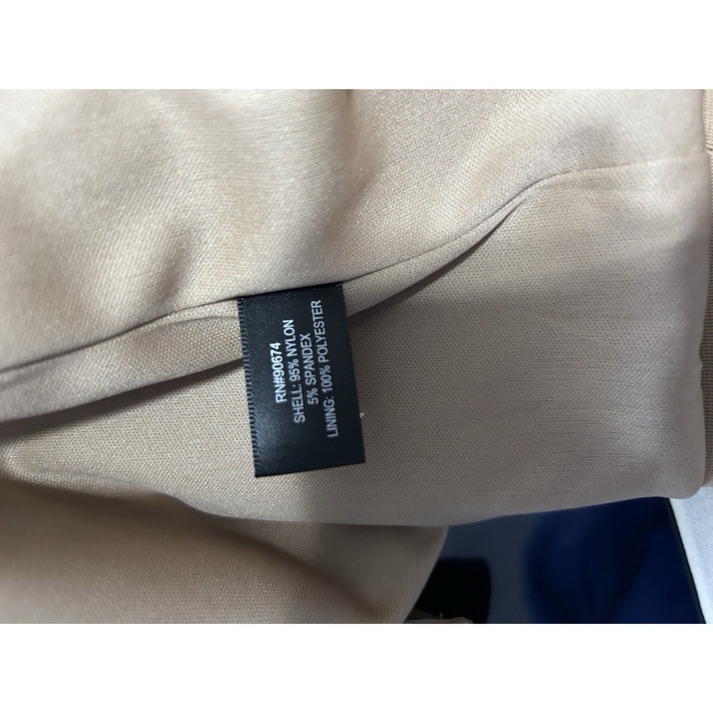 Boston Proper SIZE 8 Beige Stretch Beyond Travel Belted Jacket NWT - Picture 6 of 6